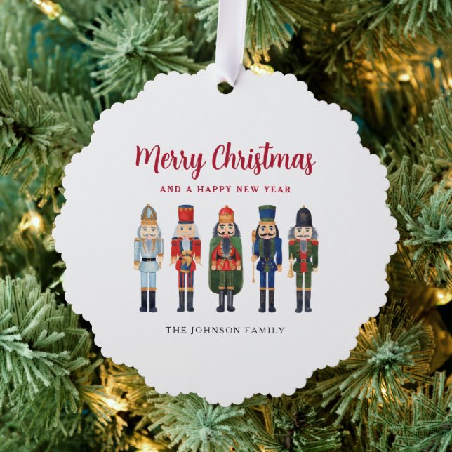 Carte Décorative Casse-noisette mignon Joyeux Noël (Insitu (Arbre))