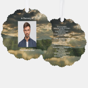 Carte Décorative Célébration de la vie Psaume 23
