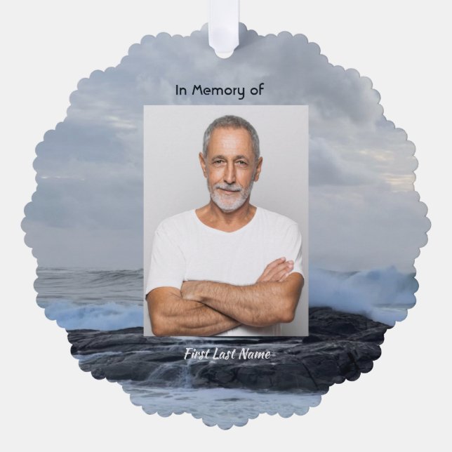 Carte Décorative Célébration Vie-Sauvage tempête Océan (Recto)