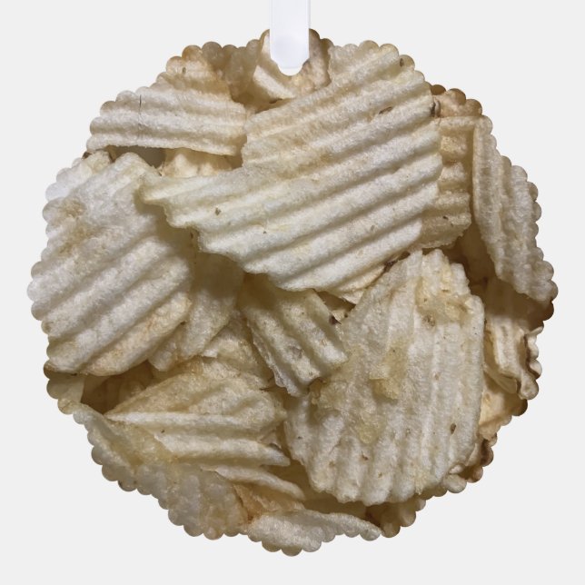 Carte Décorative Chips de pommes de terre (Recto)
