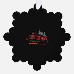 Carte Décorative Correspondance famille Noël Chargement