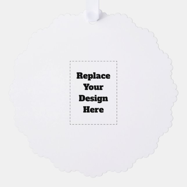 Carte Décorative Créez votre propre blanc  (Recto)