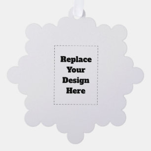 Carte Décorative Créez votre propre blanc