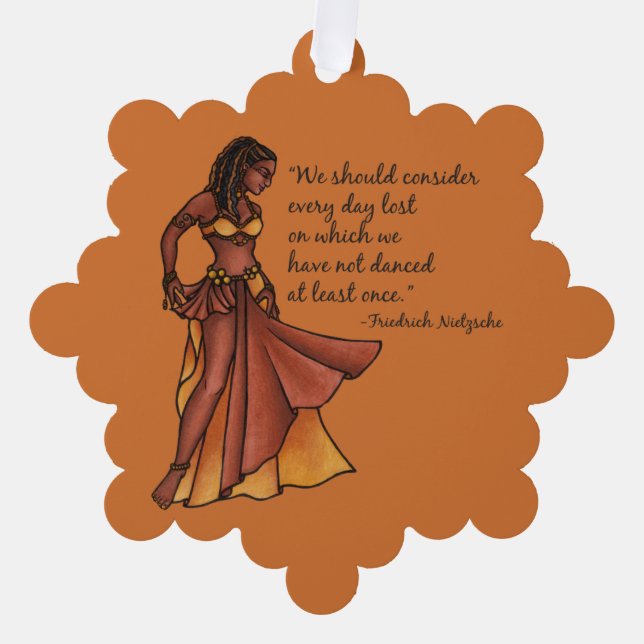 Carte Décorative Danse quotidienne (Recto)