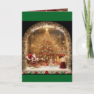 Carte décorative de Noël