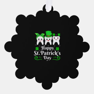 Carte Décorative Dentist Happy Jour de la Saint Patrick Dental Assi