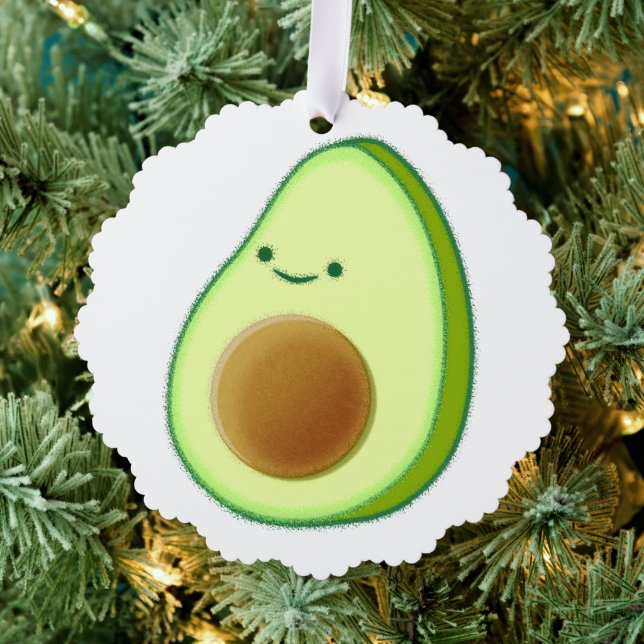 Carte Décorative Dessin Avocado mignon (Insitu (Arbre))