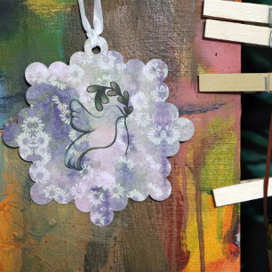 Carte Décorative Dove d'espoir et de paix