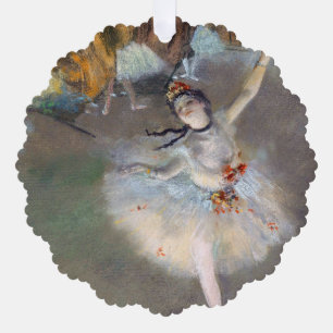 Carte Décorative Edgar Degas - L'Étoile / Danseuse sur scène