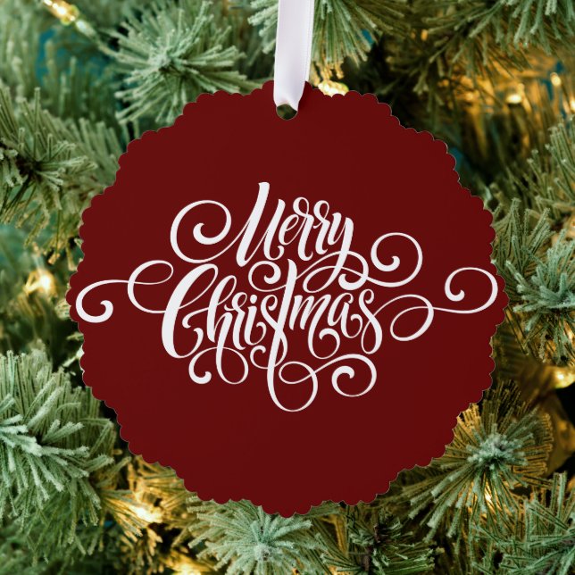 Carte Décorative Élégant Joyeux Noël Professionnel Moderne (Insitu (Arbre))