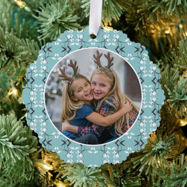 Carte Décorative Festive Royal Botanical Robin's Egg Blue (Insitu (Arbre))