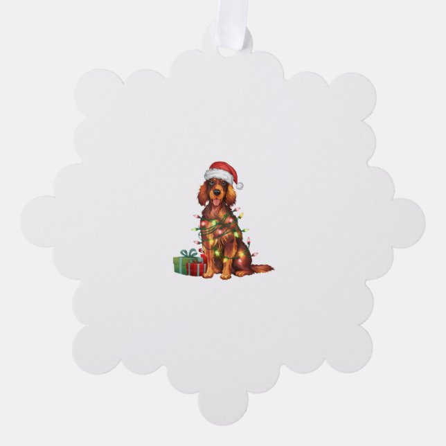 Carte Décorative Feu de Noël Feu de Noël Feu de Noël (Recto)