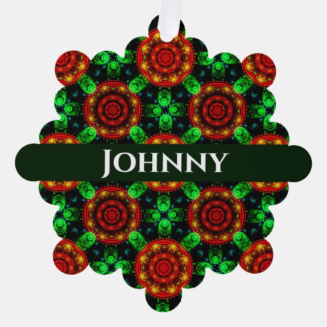 Carte Décorative Floral Modern Boho Elegant Abstract Pattern #504 (Recto)