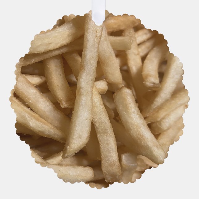 Carte Décorative Fries françaises (Recto)