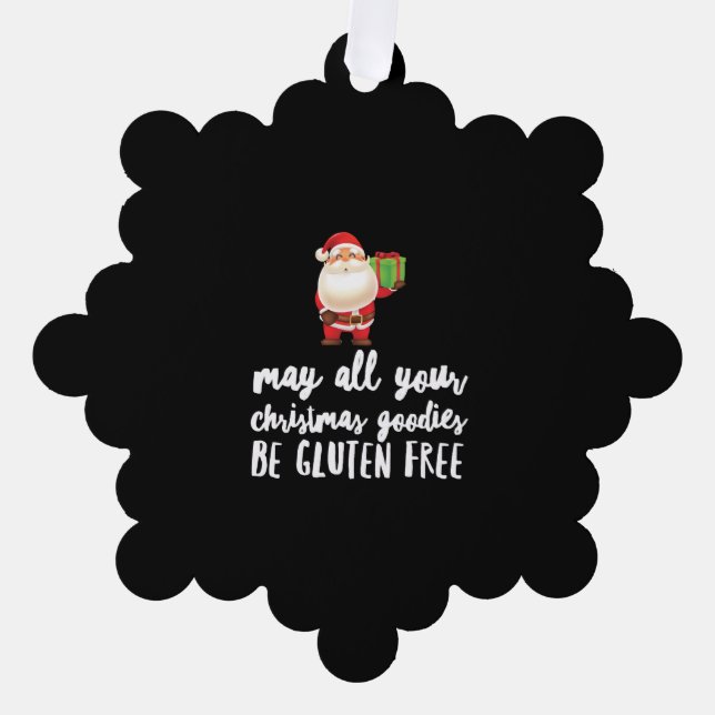 Carte Décorative Funny Christma Gluten Free (Recto)
