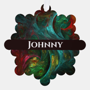 Carte Décorative Genèse Art Abstrait