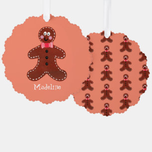 Carte Décorative Gingerbread Man