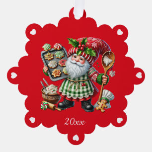 Carte Décorative Gnome de Noël personnalisé