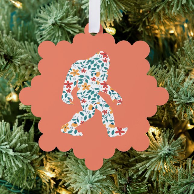 CARTE DÉCORATIVE GRAND BIGFOOT FLORAL (Insitu (Arbre))