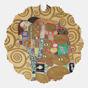 Carte Décorative Gustav Klimt - Réalisation, Stoclet Frieze