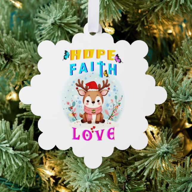 Carte Décorative Hope Faith Love (Insitu (Arbre))