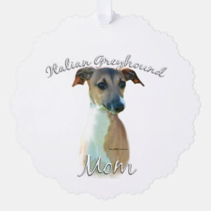 Carte Décorative Italien Greyhound Maman 2