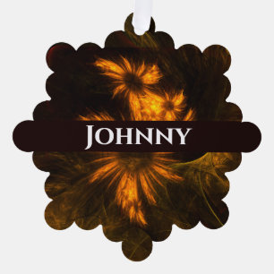 Carte Décorative Jardin mystique Art Abstrait