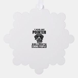 Carte Décorative J'Embrasse Mon Pointeur Pour Ne Pas Choquer Les Ge