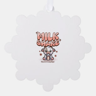 Carte Décorative Joghurt Ba Congelé Petit Calf Louvain Cute