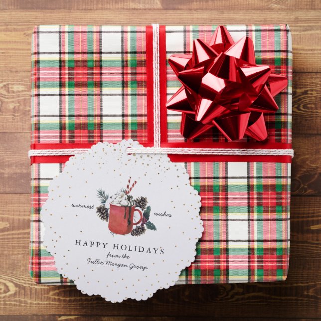 Carte Décorative Joyeuses Fêtes | Noël Chocolat Chaud Classique (Insitu (Cadeau))