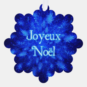 Carte Décorative Joyeux Noё l - Snowburst
