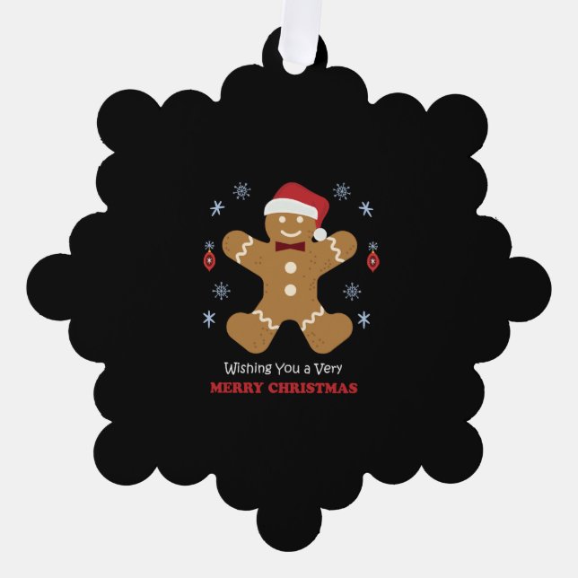 Carte Décorative joyeux noël (Recto)