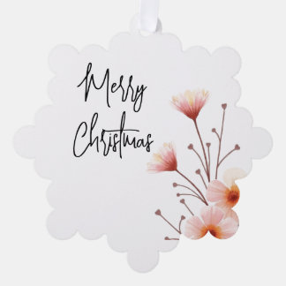 Carte Décorative Joyeux Noël Famille Nouvel An Message