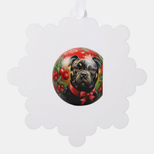 Carte Décorative Joyeux Noël Sussex Spaniel