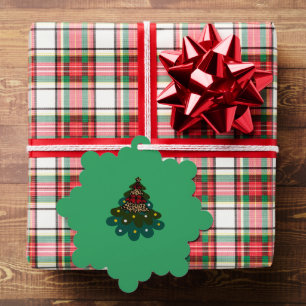 Carte Décorative Joyeux sapin de Noël