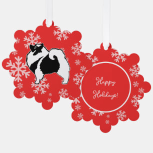 Carte Décorative Keeshond Graphics - Cute Original Chig Art