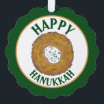 Carte Décorative Latkes Happy Hanoukka Chanukah Jours fériés juifs<br><div class="desc">Design présente une illustration originale d'une délicieuse crêpe de pommes de terre au latke surmontée de crème aigre, un aliment de base de la cuisine de vacances juive. Idéal pour les célébrations Hanoukka ! Ce design de latkes de Chanukah est également disponible sur d'autres produits. De nombreux autres modèles de...</div>