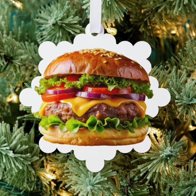 Carte Décorative Le cheeseburger appétissant de SlipperyJoe crousti (Insitu (Arbre))