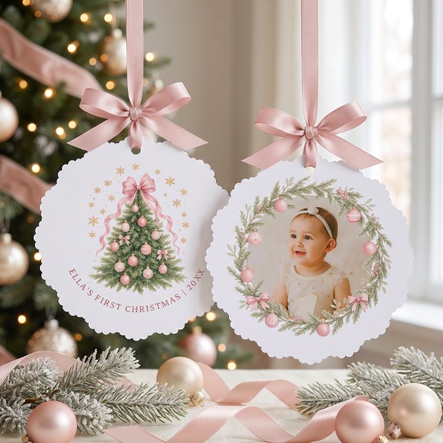 Carte Décorative Le premier Noël de bébé (Créateur téléchargé)