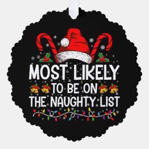 Carte Décorative Les Plus Probables D'Être Sur La Liste Des Méchant