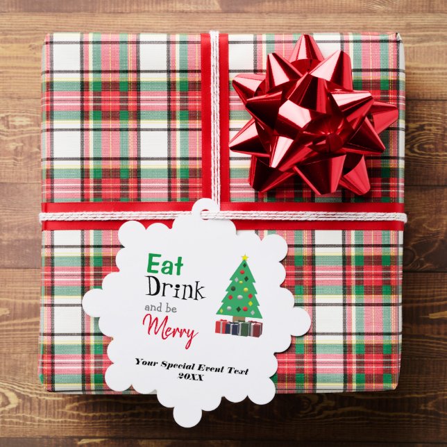 Carte Décorative Manger, boire et être joyeux (Insitu (Cadeau))
