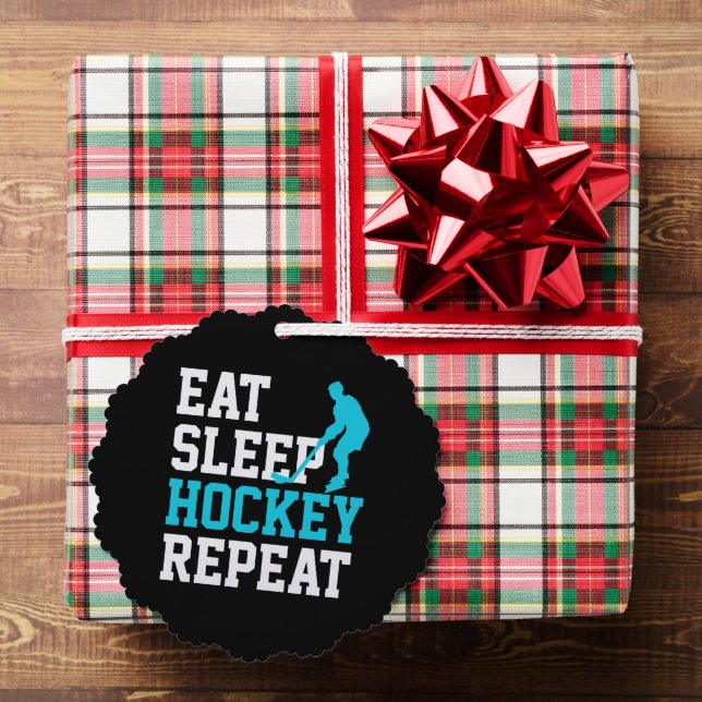 Carte Décorative Manger Sommeil Hockey Répéter        (Insitu (Cadeau))