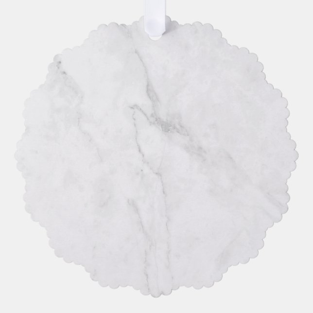 Carte Décorative Marbre Blanc (Recto)