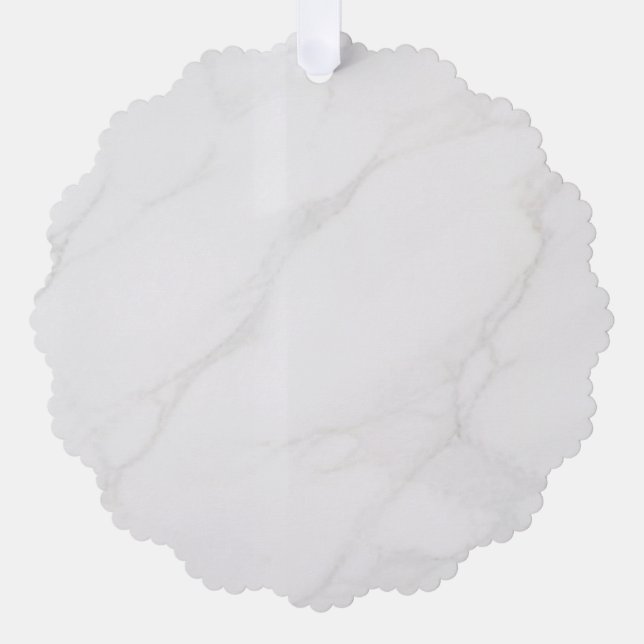 Carte Décorative Marbre Blanc (Recto)