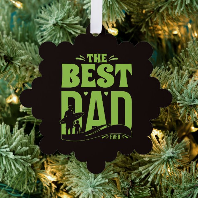 Carte Décorative Meilleur Papa du Monde (Insitu (Arbre))