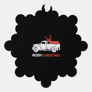CARTE DÉCORATIVE MERRY NOËL