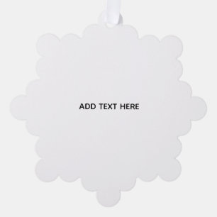 Carte Décorative Minimaliste Blanc Élégant pour Toutes les Occasion