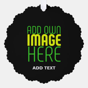 CARTE DÉCORATIVE MODÈLE DE TEXTE D'IMAGE NOIRE SIMPLE ET MODERNE