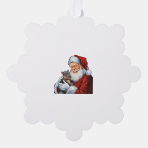 Carte Décorative Moo Deng The Hippo Hero Save Père Noël Holiday Que