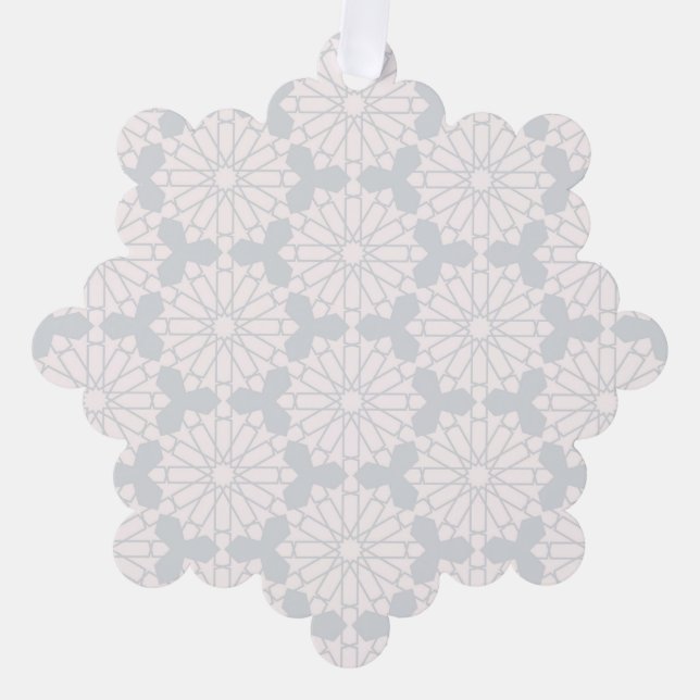 Carte Décorative Motif géométrique islamique (Recto)